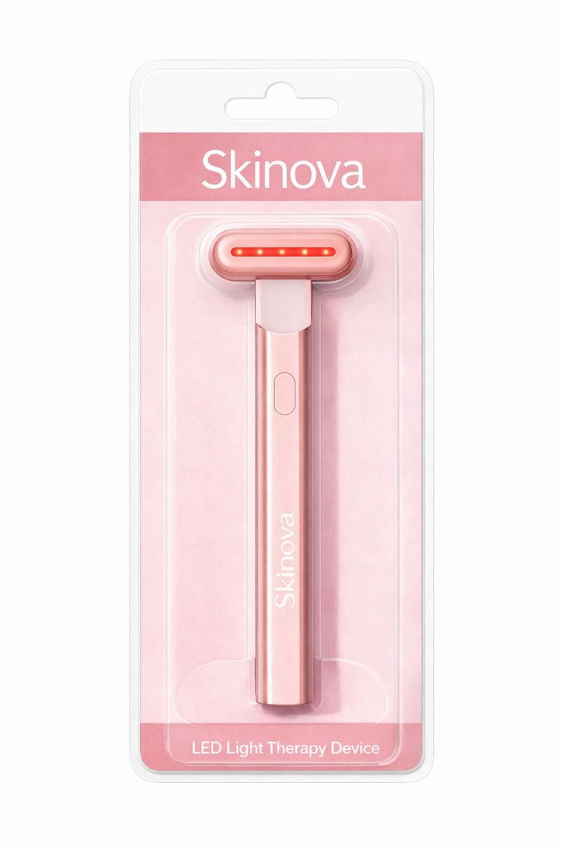 4-in-1 Radiant Renewal Skincare Wand with Red Light Therapy